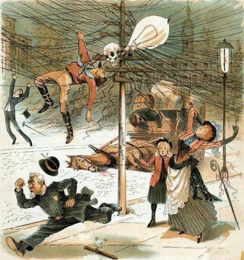 1900 年代的反电宣传